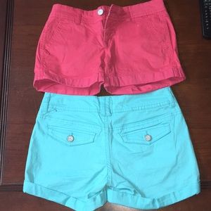 2 pairs of AEROPOSTALE shorts